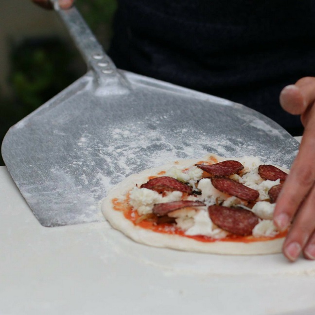 GI.Metal - Pelle à pizza en aluminium 32X30 cm