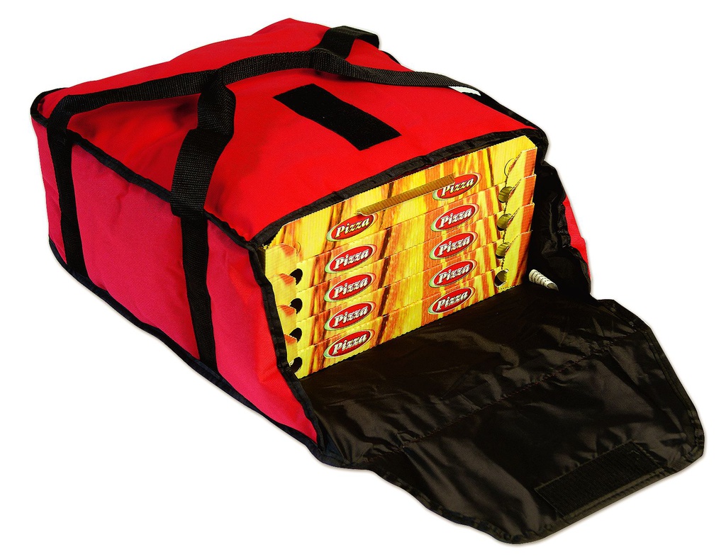 Gi.Metal - Sac isotherme souple Livraison, 5 pizza Ø 33cm